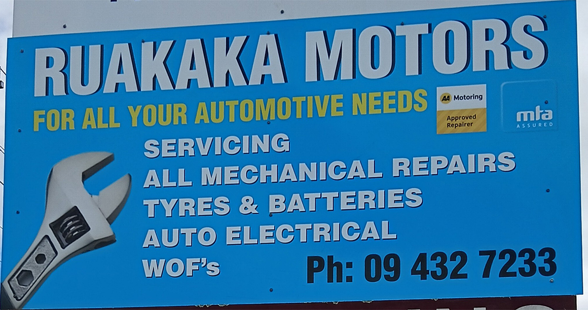 Ruakaka Motors building